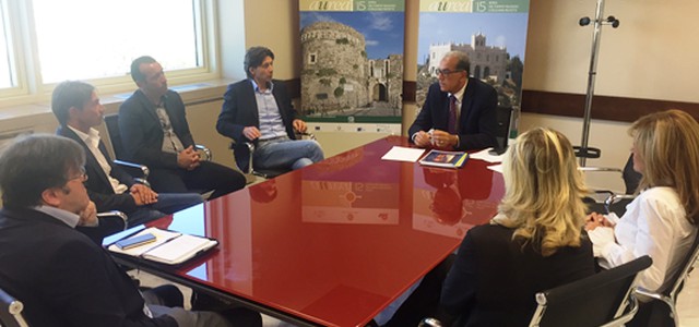 Viscomi ha incontrato i rappresentati del consorzio nautico “Blu Calabria 37” 