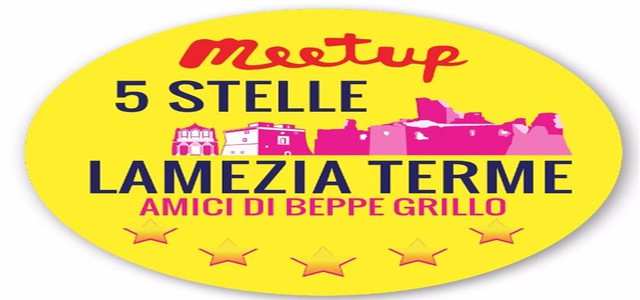 Meetup 5 Stelle Lamezia Amici di Beppe Grillo in piazza per illustrare accordo governo