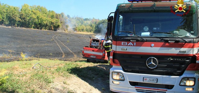 Numerosi incendi nel cosentino