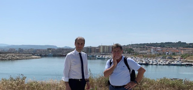 VISITA ISTITUZIONALE DEL DIRETTORE DEL MUMA, PIERANGELO CAMPODONICO / CARDAMONE: “GIORNATA DI SOPRALLUOGHI PER DISCUTERE DEL PROGETTO DI FATTIBILITA’ DEL MUSEO DEL MARE NELL’AREA PORTUALE DI CATANZARO