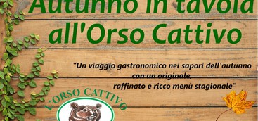Parte la grande stagione delle cena a tema all’Orso Cattivo