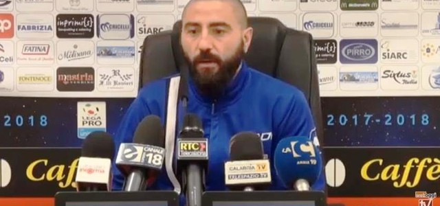 Catanzaro-Rende 0-1, Cunzi: "Dispiace, non cerchiamo alibi" (VIDEO)