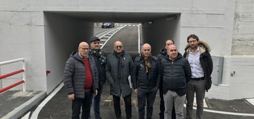 APERTO IL SOTTOPASSAGGIO IN VIA MAGELLANO -  LONGO: “OPERA IMPORTANTE PER LA VIABILITA’ DEL QUARTIERE LIDO"
