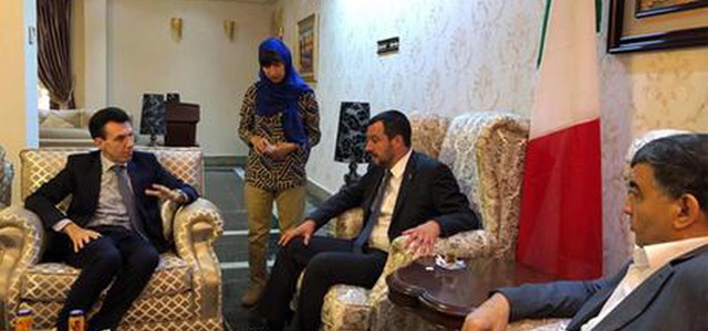 Salvini a Tripoli, la Libia: "Rifiutiamo categoricamente l'idea di campi qui"