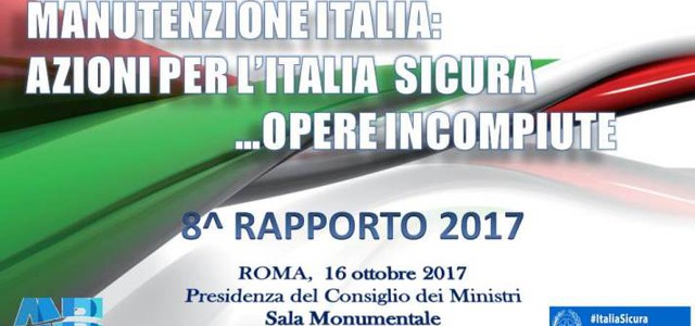 Alla presentazione del Rapporto Anbi sulle opere incompiute si parlerà anche della Diga sul Melito