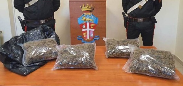 Trasportava oltre 2 kg di marijuana in auto, arrestato 35enne