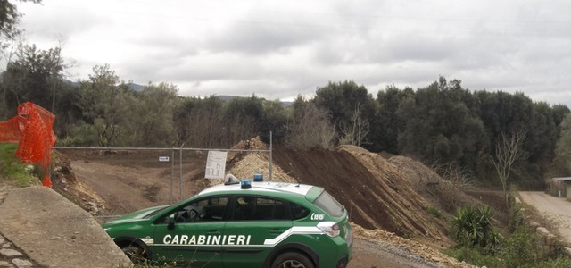 Sequestrata una discarica abusiva di inerti