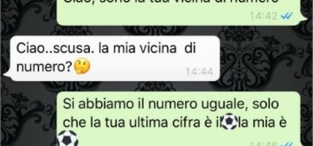 Il nuovo tormentone estivo su WhatsApp : “Ciao, sono il tuo vicino di numero“.