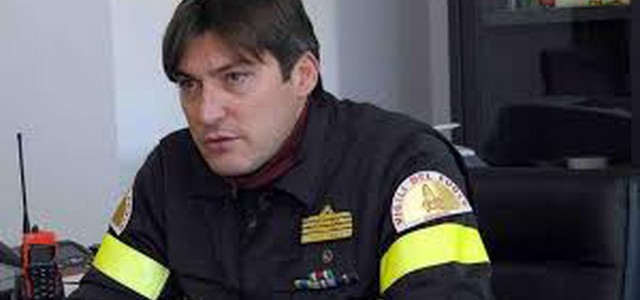 IL SALUTO DI ABRAMO AL NUOVO COMANDANTE PROVINCIALE DEI VIGILI DEL FUOCO CUZZOCREA