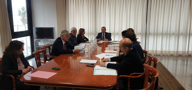 I lavori della conferenza interregionale Calabria-Sicilia