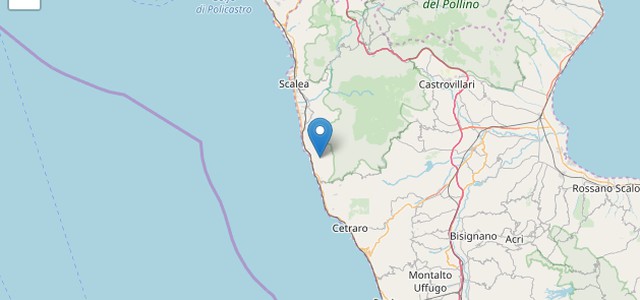 Terremoto di magnitudo 3.2 nel Cosentino