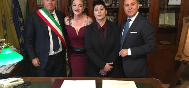 ROSA E SAMANTHA HANNO DETTO SÌ  A ROSSANO LA PRIMA UNIONE CIVILE IN CALABRIA TRA DONNE 
