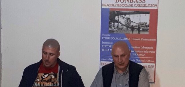 Donbass: la guerra nel silenzio. Testimonianza del Presidente di “Cantiere Laboratorio”