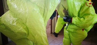 Corso per operatori NBCR al comando provinciale Vigili del Fuoco di Catanzaro