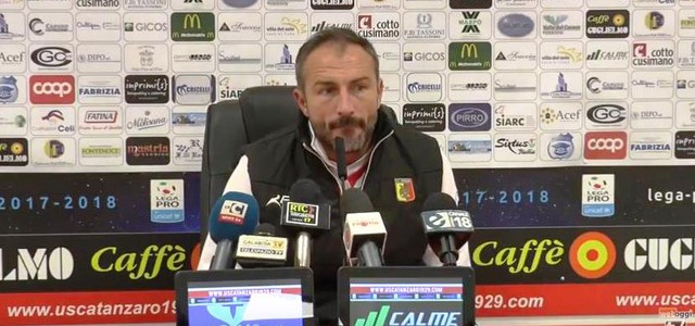 Catanzaro-Paganese 1-1, Dionigi: "Giusta la cattiveria, ha evitato sconfitta immeritata" (VIDEO)