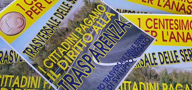 Trasversale delle Serre, Pungitore: e alla fine pagano sempre i cittadini...