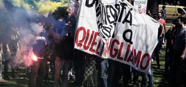 Convegno con Fedeli, disordini alla Sapienza