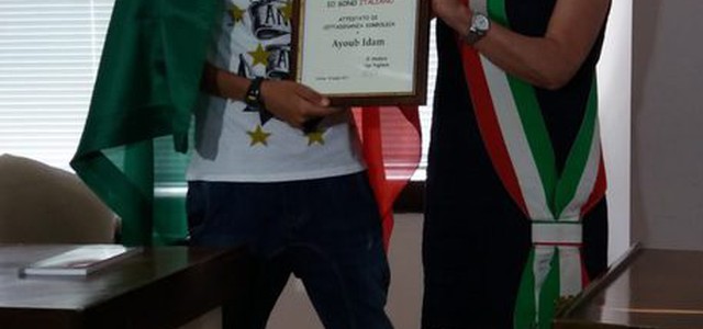 Ayoub Idam è crotonese, cittadinanza al 17enne campione