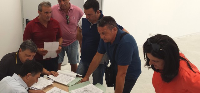 Sopralluogo Commissione vigilanza per agibilità Stadio