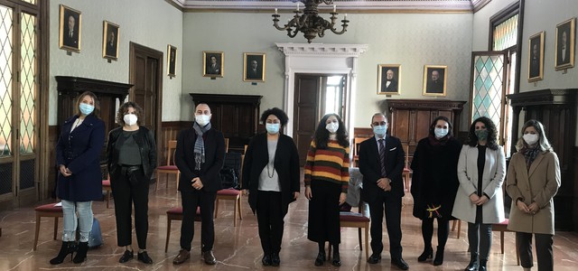GLI ASSESSORI RUSSO E CONCOLINO HANNO ACCOLTO LE CINQUE NUOVE ASSISTENTI SOCIALI