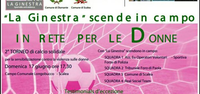 Torneo di calcio solidale contro la violenza sulle donne