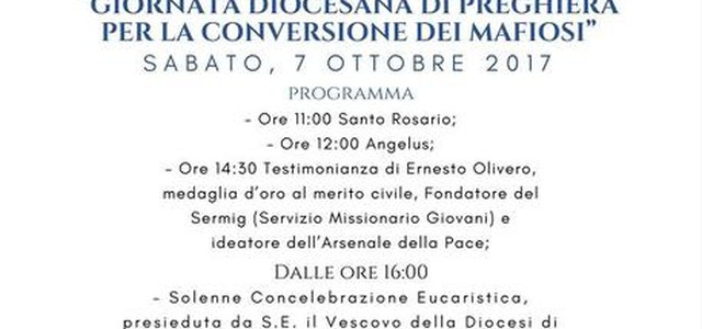 'Ndrangheta: indetta Giornata della conversione