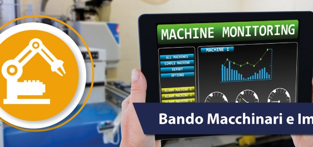 Bando Macchinari ed Impianti: pubblicato elenco domande