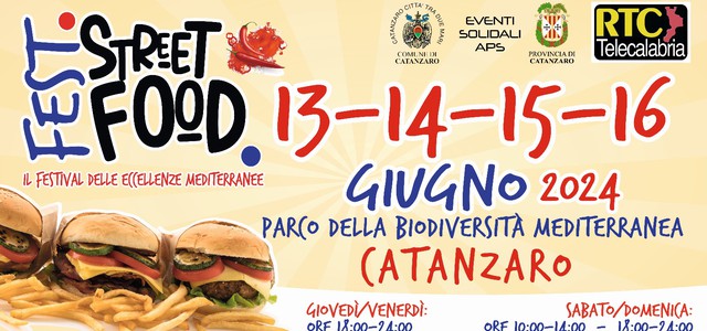CATANZARO, TUTTO PRONTO PER LO STREET FOOD FEST