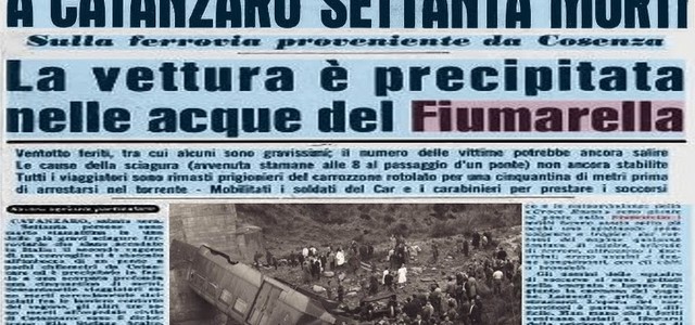 “I ragazzi della Fiumarella. Un disastro ferroviario a colori”