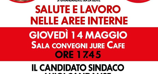 Maurizio Acerbo (Rifondazione Comunista) in Calabria per sostenere la candidatura di Luigi Candalise a sindaco di San Giovanni in Fiore