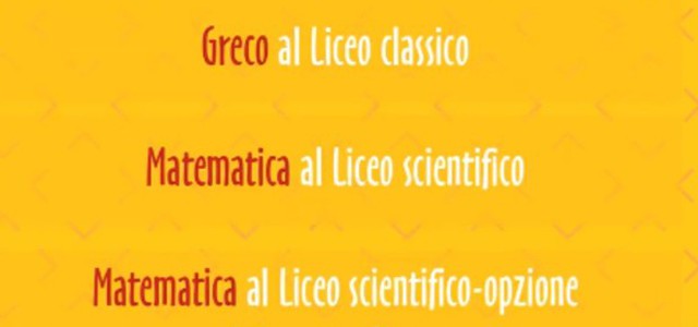 Materie Maturità 2018 - Greco al Classico, Matematica allo Scientifico. L'elenco completo