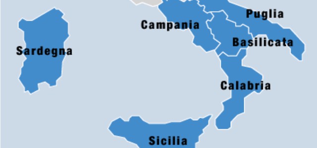 SUD: SPEZIALI (ITALIA MEDITERRANEO), SE NE DISCUTE TROPPO E MALE, NO INDIETRO UN TERZO DEL PAESE
