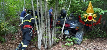 Incidente in Quad in Sila, coppia ferita