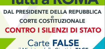 EX TRIBUNALE DI ROSSANO DOMANI TUTTI A ROMA