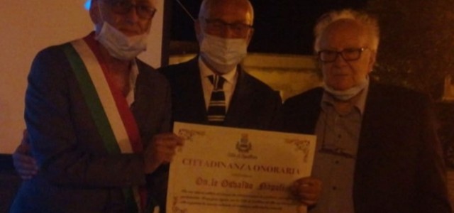 Osvaldo Napoli cittadino onorario di Squillace