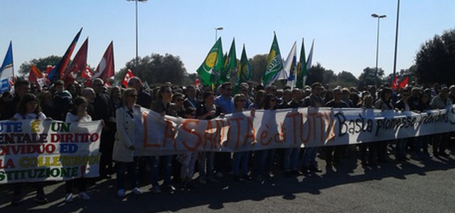 Protesta a Rossano, potenziare sanità