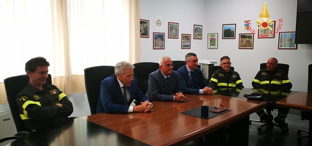 Cambio della guardia ai vertici dei Vigili del Fuoco della Calabria