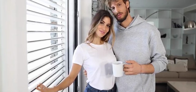 Calciatore dell'US Catanzaro e moglie testimonial di una nota azienda catanzarese