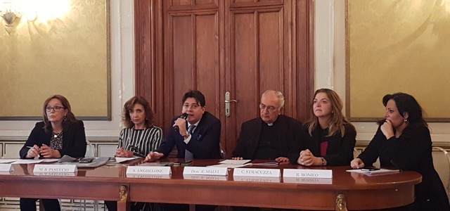 Firma del Protocollo Io resto al Sud tra Comune, Università e Curia diocesana