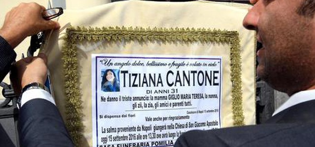 Suicida video hard: pm, chiesto giudizio fidanzato Tiziana Cantone