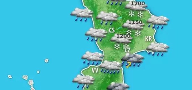 Domenica delle Palme con maltempo in Calabria