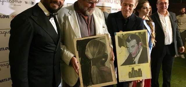 Premio Mimmo Rotella al regista Julian Schnabel ed all’attore Willem Dafoe