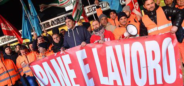 Occupazione: maglia nera in Calabria
