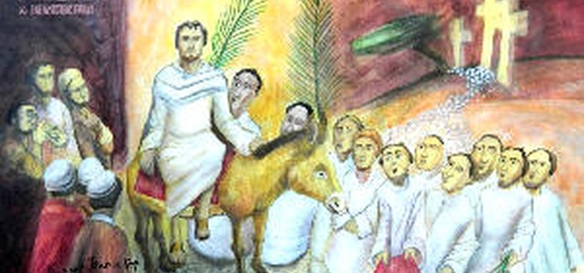 Egli, che era senza peccato, accettò la passione per noi peccatori!
