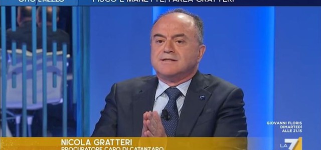 Gratteri: "No alla candidatura di Oliverio? Non rispondo a provocazioni"