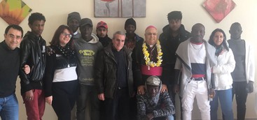 Visita Pastorale di Mons. Bertolone allo Sprar