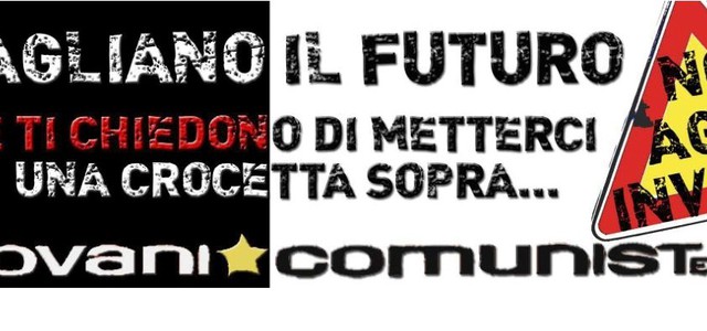 Giovani Comunisti Catanzaro: il 9 maggio boicotta gli Invalsi, lotta per il diritto allo studio!