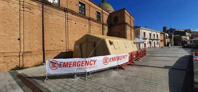 Covid: campagna Emergency per tamponi rapidi a Polistena