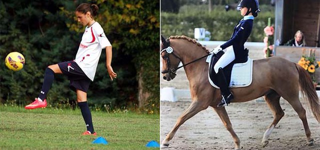 CALCIO ED EQUITAZIONE,PREMIATE DUE GIOVANI ROSSANESI  
