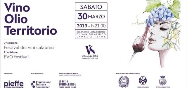 Vino e Olio protagonisti il 30 marzo del Lamezia Wine Fest